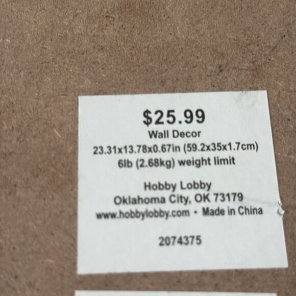 Cork board W 23" x H 13" x D 5/8" - Picture 8 of 8